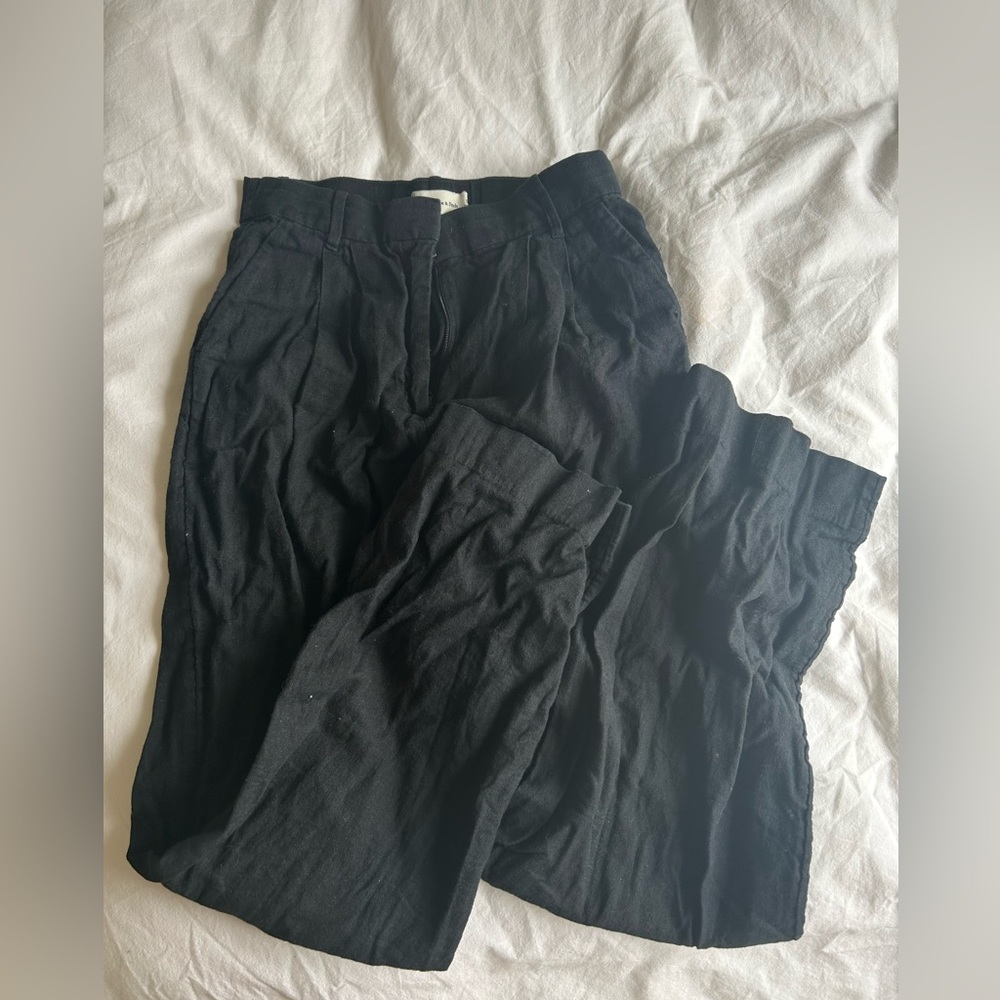 Abercrombie Linen Slacks